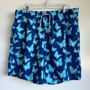TOM & TEDDY Swim Trunks Men's XXL Butterfly